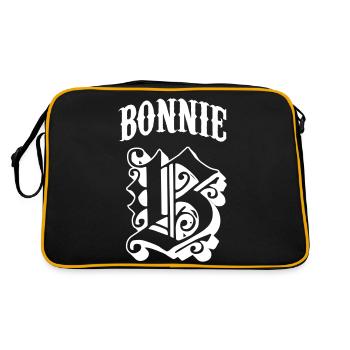 Look partenaire BONNIE & CLYDE - Sac Retro - noir/or - Dos