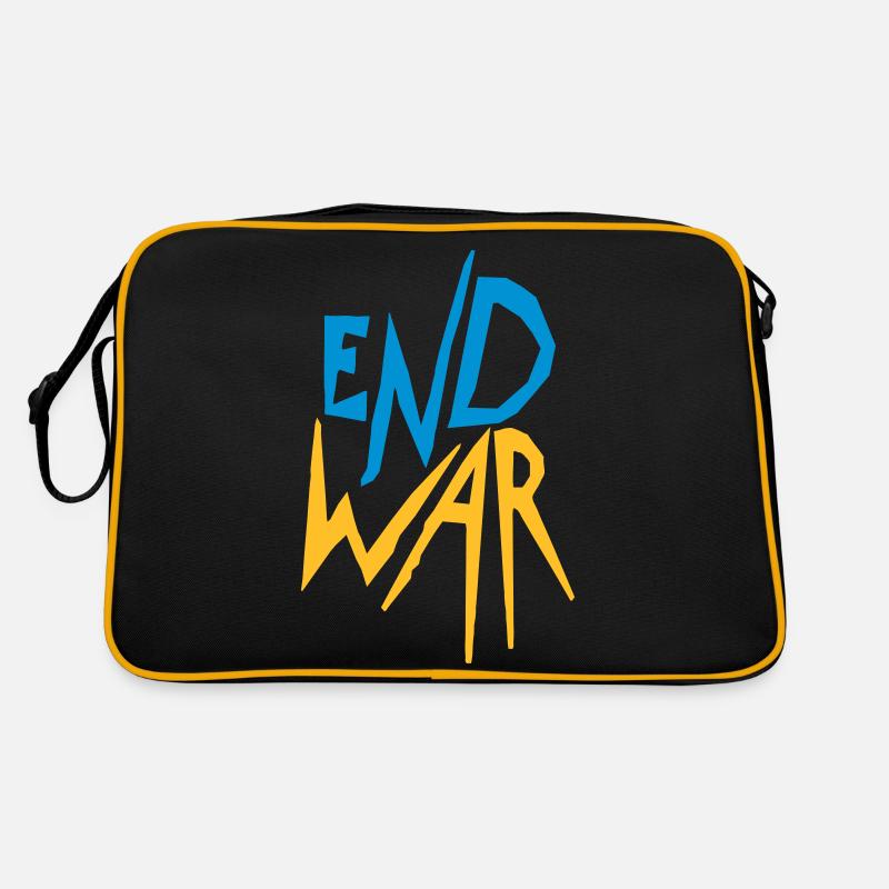 Ukraine End War Retro Bag