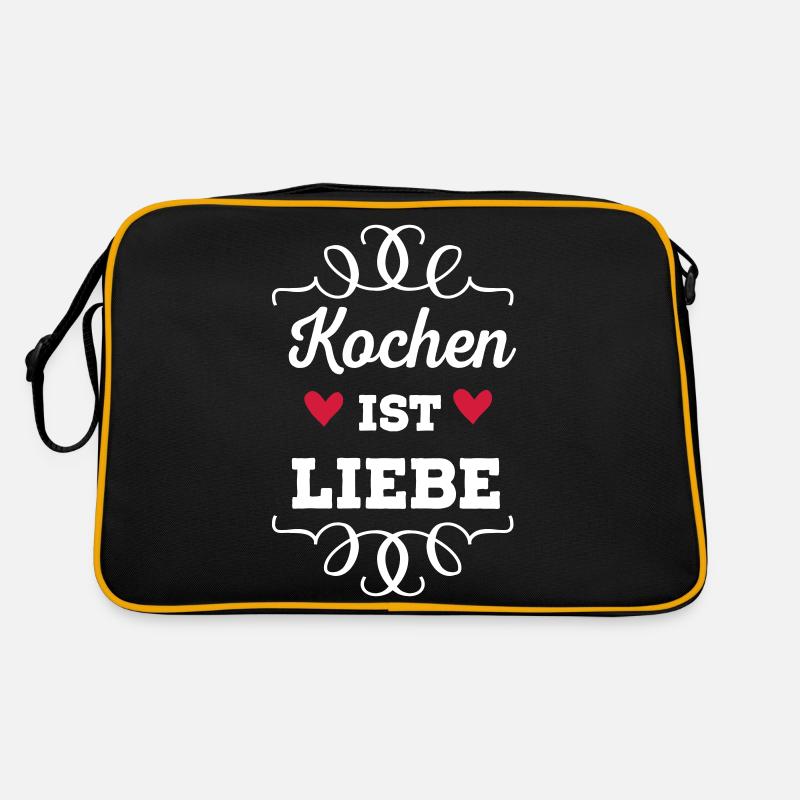 Kochen it Liebe Retro Tasche