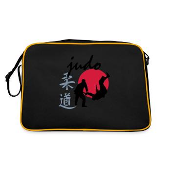 judo - Sac Retro - noir/or - Dos