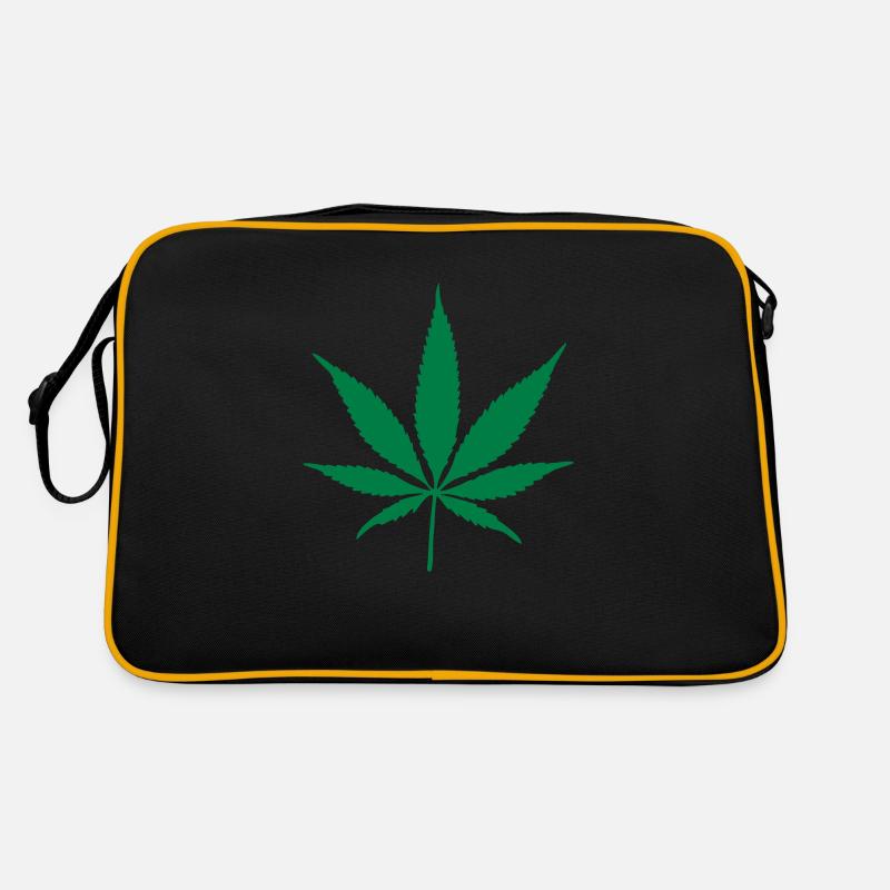 Cannabis leaf Retro Bag