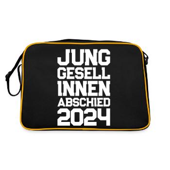 Hen Party 2024 Hen - Retro Bag - black/gold - Back