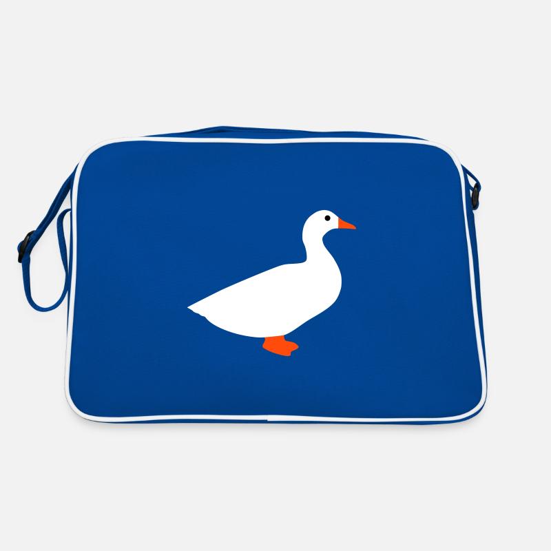 ★ couleurs de conception modifiables ★ canard domestique Sac Retro