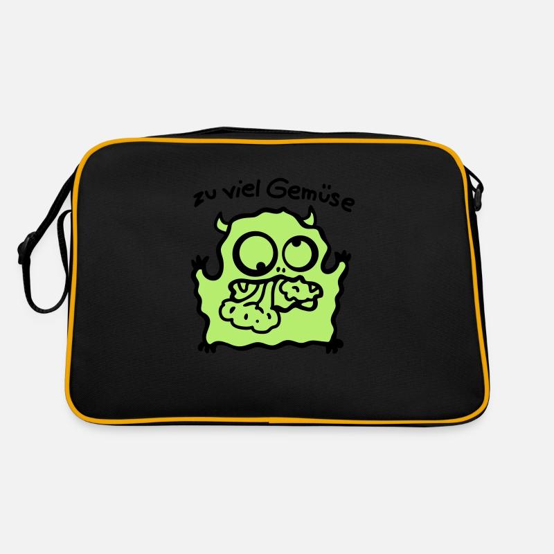 trop de légumes Sac Retro
