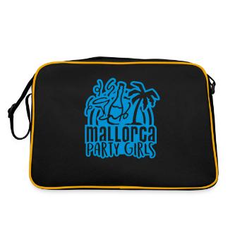 Mallorca Party Girls - Retro Bag - black/gold - Back