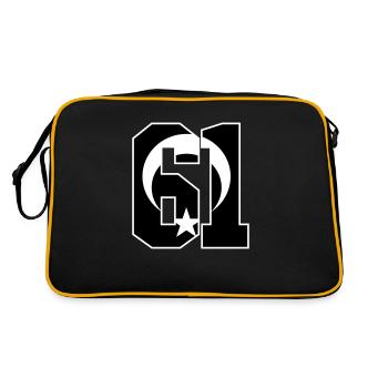 Trabzon 61 Turkey Flag - Retro Bag - black/gold - Back