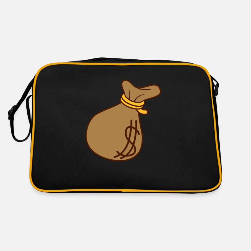 Dollar Symbol Money Bag Retro Bag