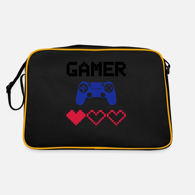 Cœurs de joueurs Sac Retro