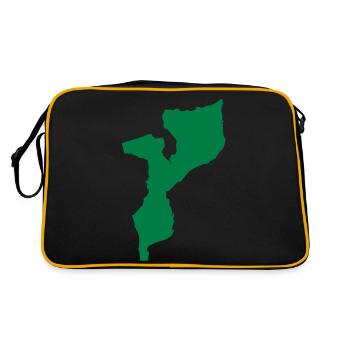 Mozambique - Sac Retro - noir/or - Dos