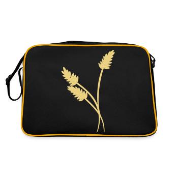 Flowering Grass / Reeves of Grass (1c) - Retro Bag - black/gold - Back