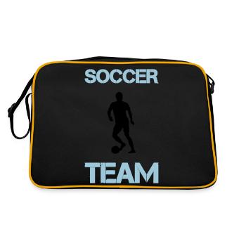 Soccer Player Team - Retro Bag - black/gold - Back