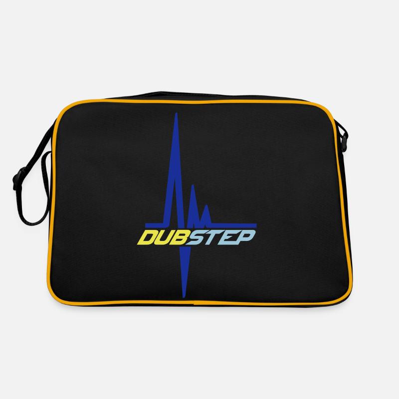 Dub Step Techno Musique Pulsation Fréquence cardiaque Sac Retro