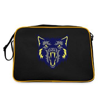 werewolf werewolf wolf 2 - Retro Bag - black/gold - Back