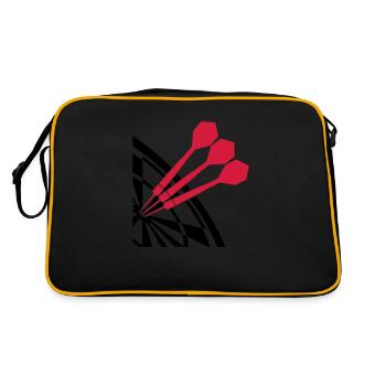 Dart Sport Design - Sac Retro - noir/or - Dos