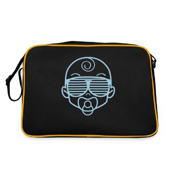 baby - Retro Bag - black/gold - Back