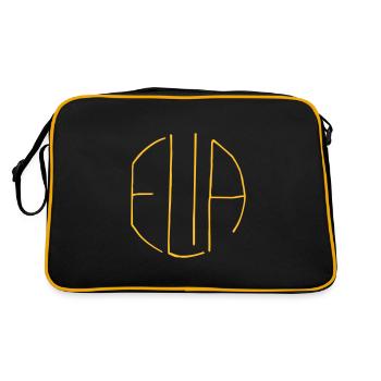 Elijah gift - Retro Bag - black/gold - Back