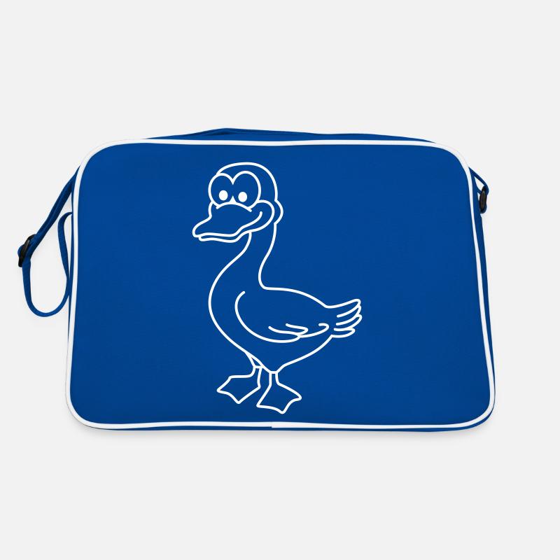 Gans Comic Tier Retro Tasche