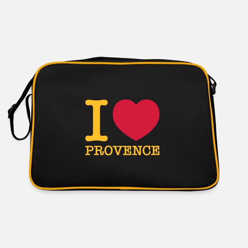 Ich liebe die Provence Retro Tasche
