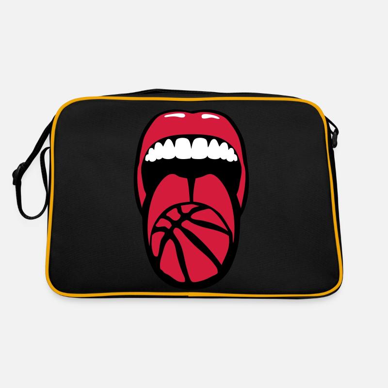 basketball pulls language language basketball Retro Bag
