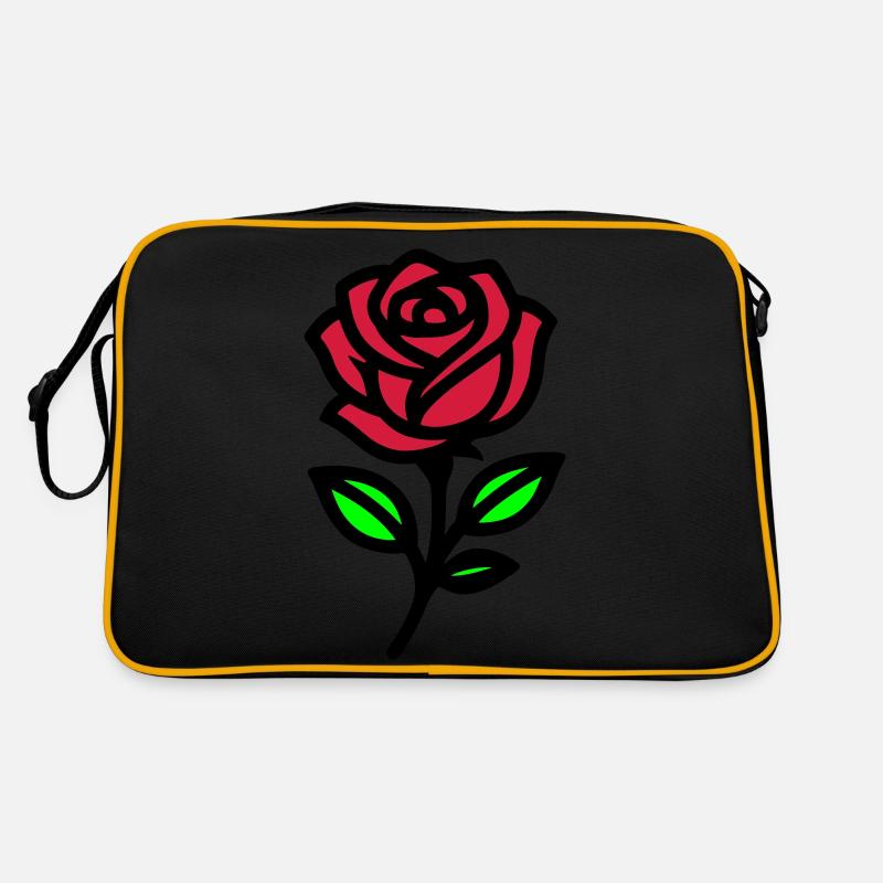 Fleur de rose Sac Retro
