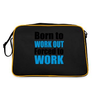 gym - Sac Retro - noir/or - Dos