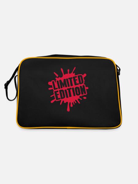 limited_edition_splatter_pi1 - Sac Retro - noir/or - Dos