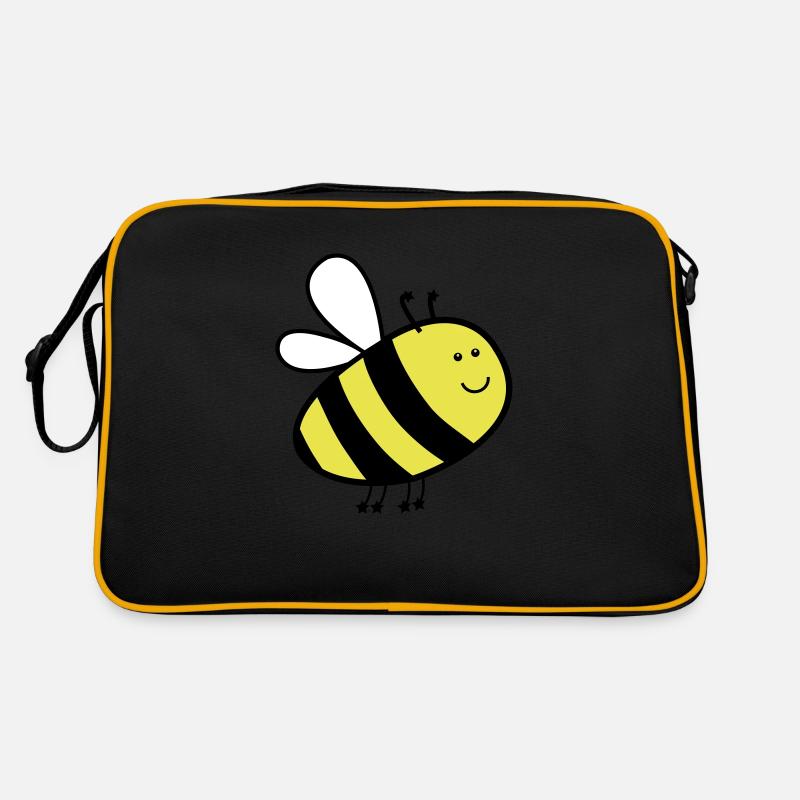 biene - Retro Bag - black/gold