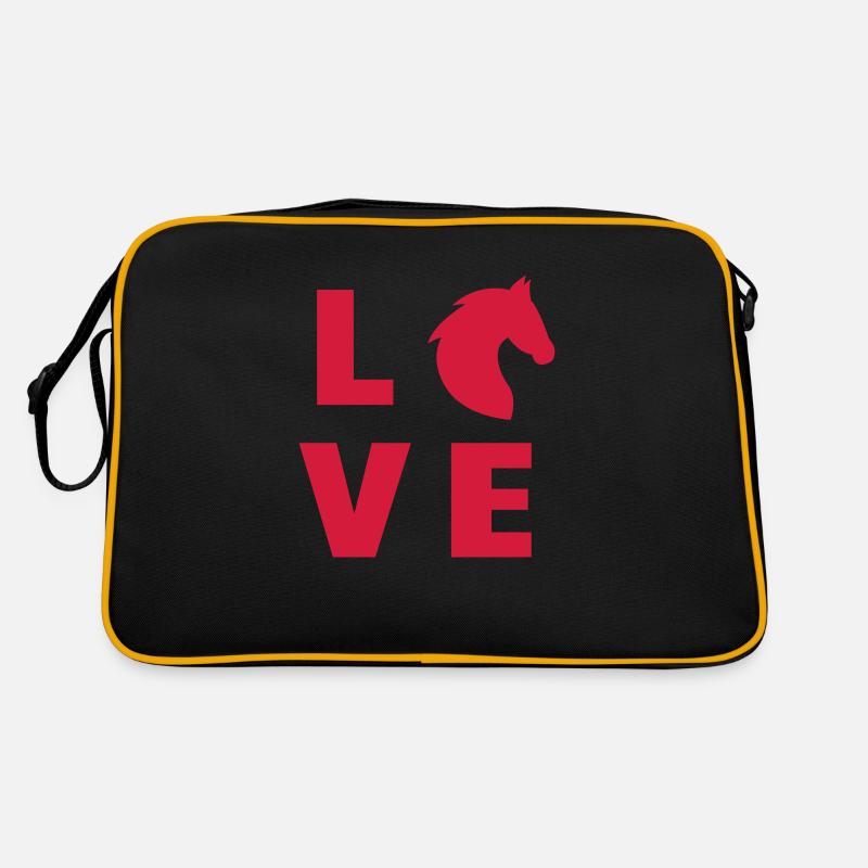 Equitation / Cheval / Cavalier / Equestre Sac Retro