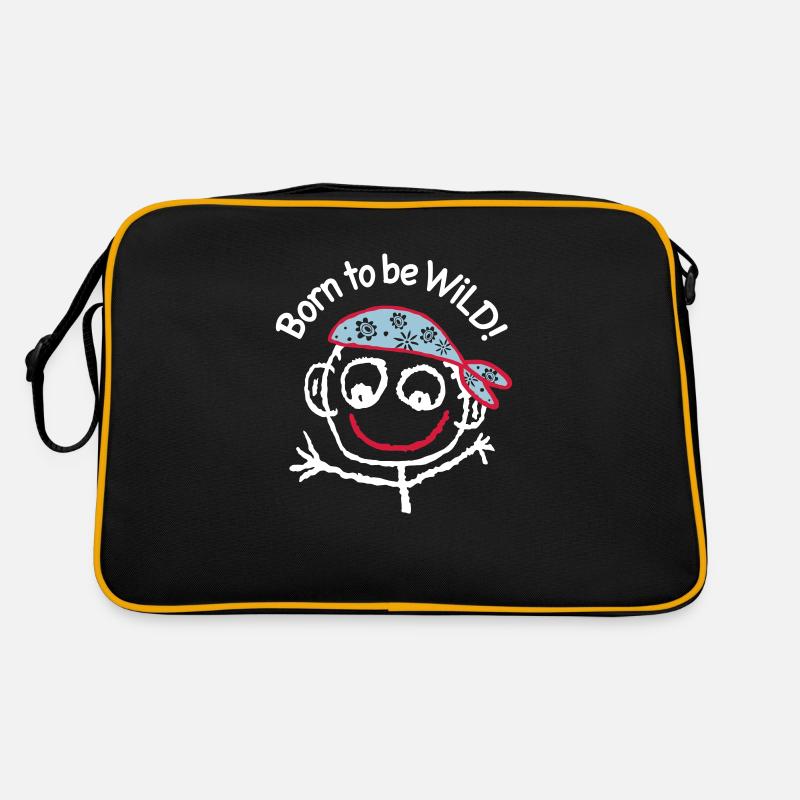 Pirate Headscarf Comic Graffiti Sea Retro Bag