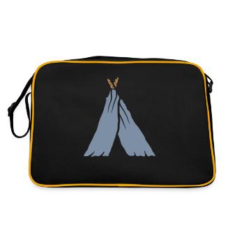 Aventure Hobby Tente Tente - Sac Retro - noir/or - Dos