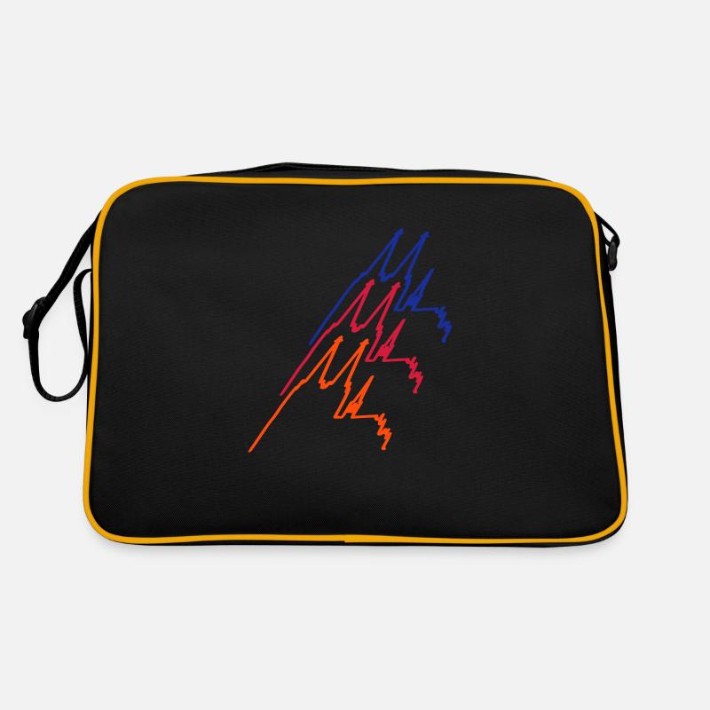 Kölner Dom-Kette - dreifarbig 2 Retro Tasche