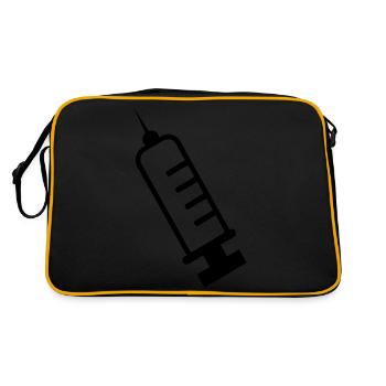 Spritze - Sac Retro - noir/or - Dos