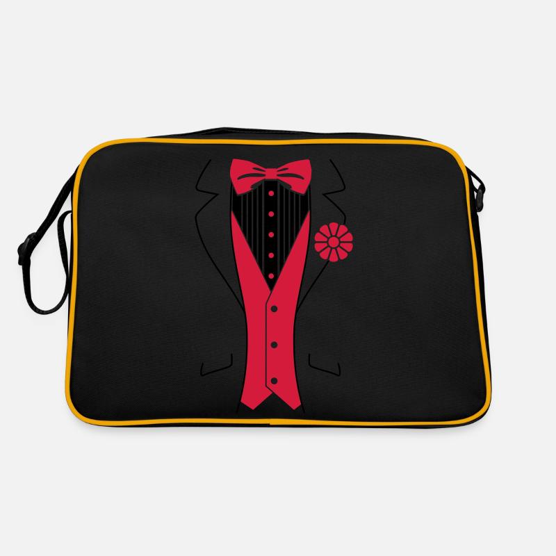 Tuxedo Smoking Retro Tasche