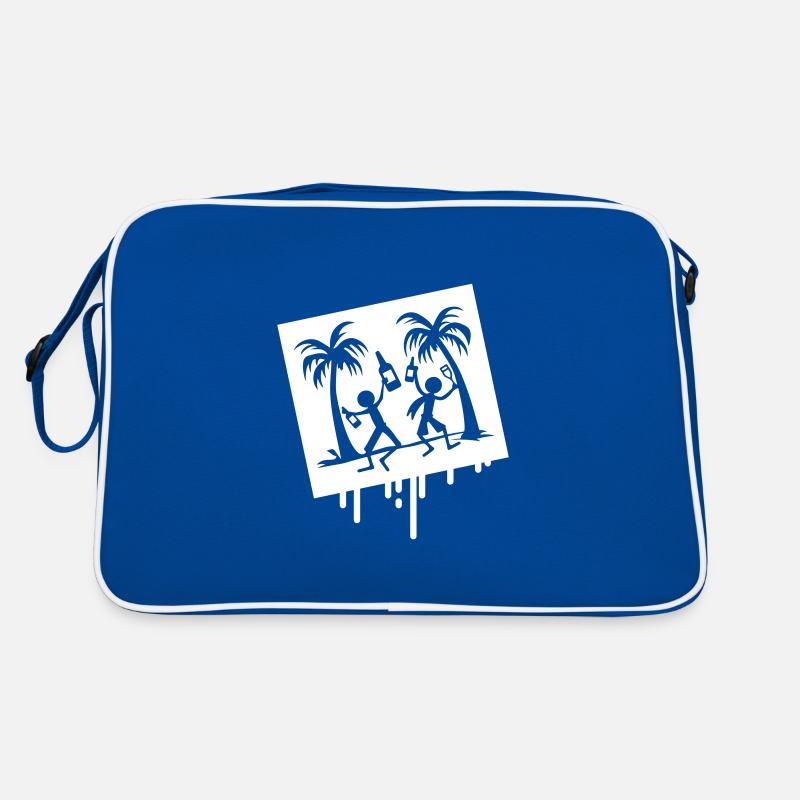 Party Beach Holidays Retro Bag