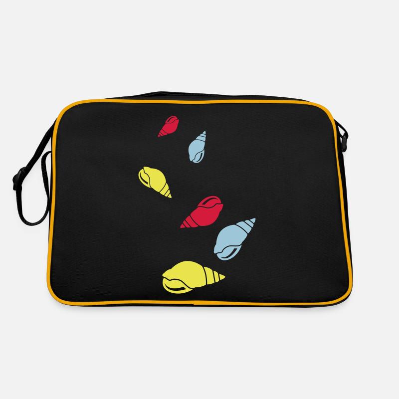 Symbole de coquille Sac Retro
