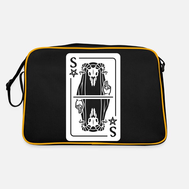 Carte à jouer du diable Sac Retro