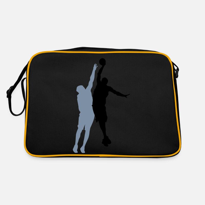 basketball - Sac Retro - noir/or