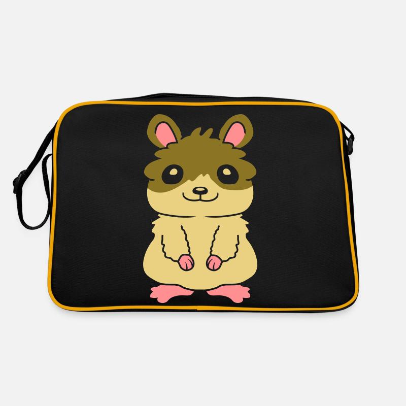 Mignon cher petit hamster Sac Retro