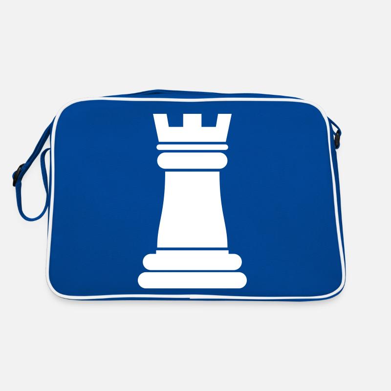 Chess piece tower Retro Bag