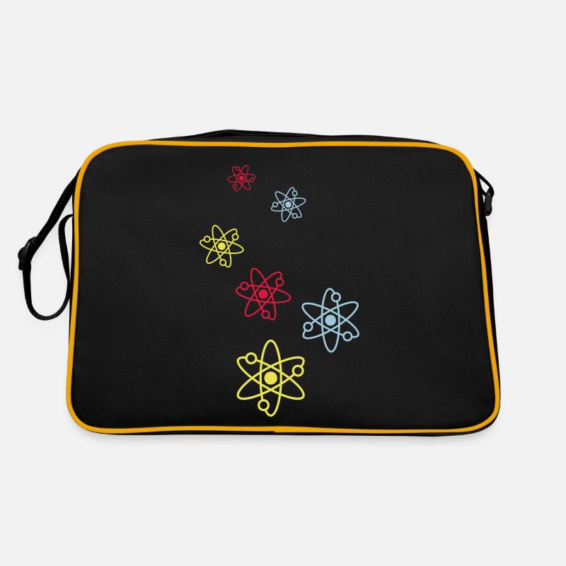 Atom Symbol Retro Tasche