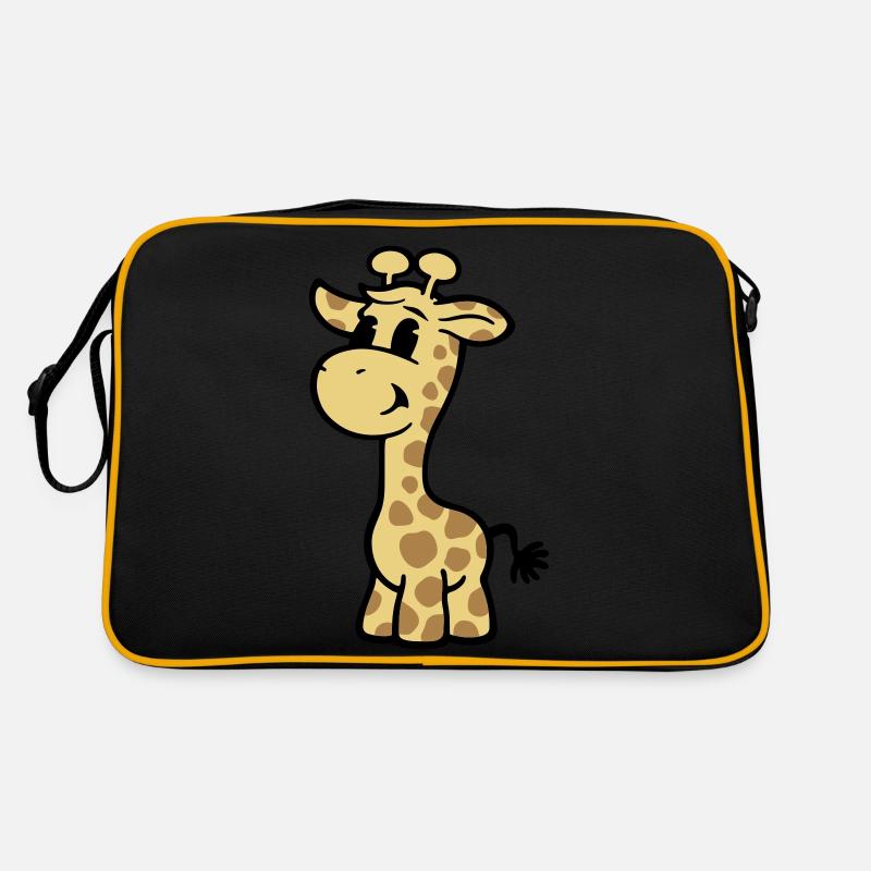 Giraffe Retro Tasche