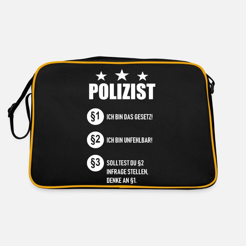 Policier Sac Retro