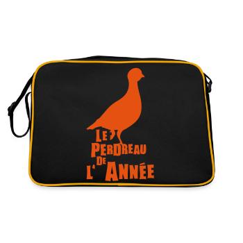 le perdreau de annee expression - Sac Retro - noir/or - Dos