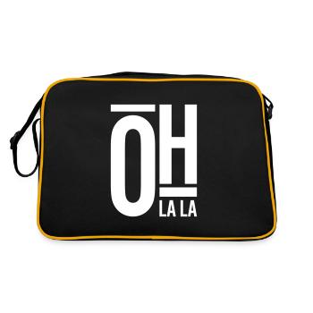 Oh La La - Retro Bag - black/gold - Back