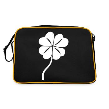 La chance de Cloverleaf - Sac Retro - noir/or - Dos