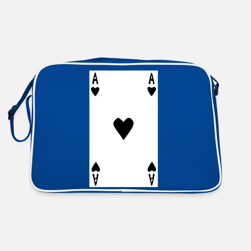 Ass Herz - Bild Retro Tasche