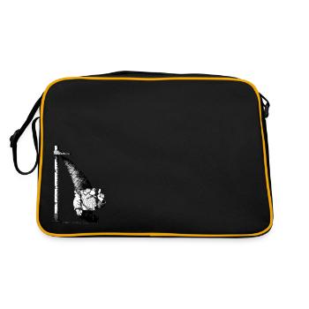 Messlatten Dwarf - Retro Bag - black/gold - Back