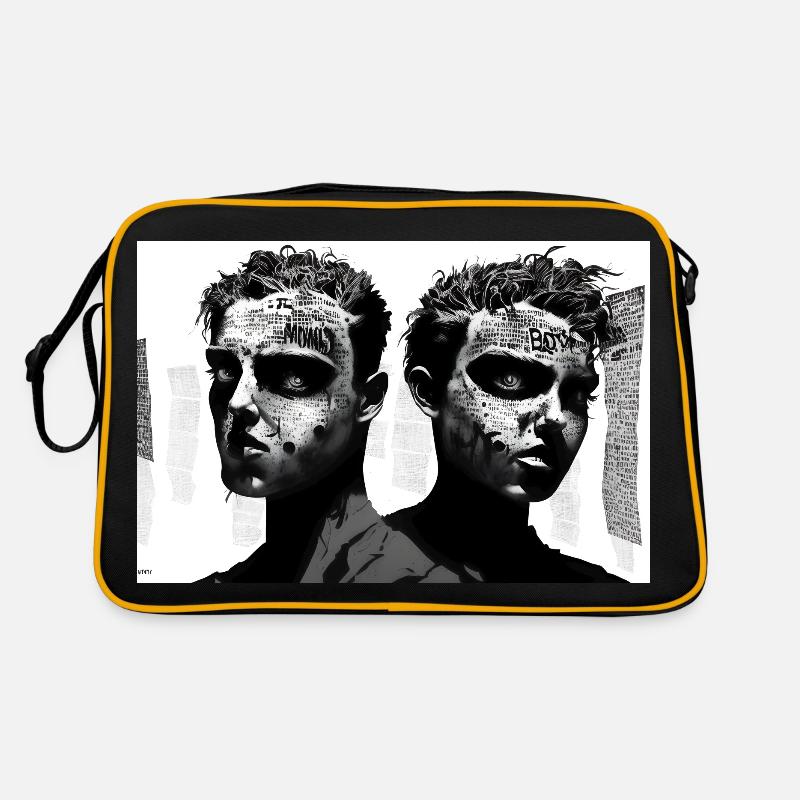 Die Zwillinge Retro Tasche