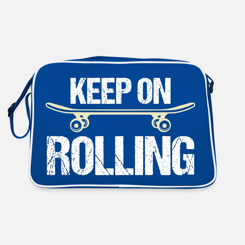 Keep on rolling Retro Bag