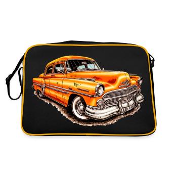 Old car - Retro Bag - black/gold - Back